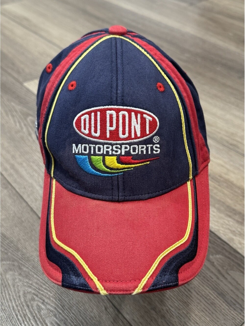 JEFF GORDON #24 NASCAR HAT DUPONT MOTORSPORTS CHASE AUTHENTICS ADJUSTABLE (MB)
